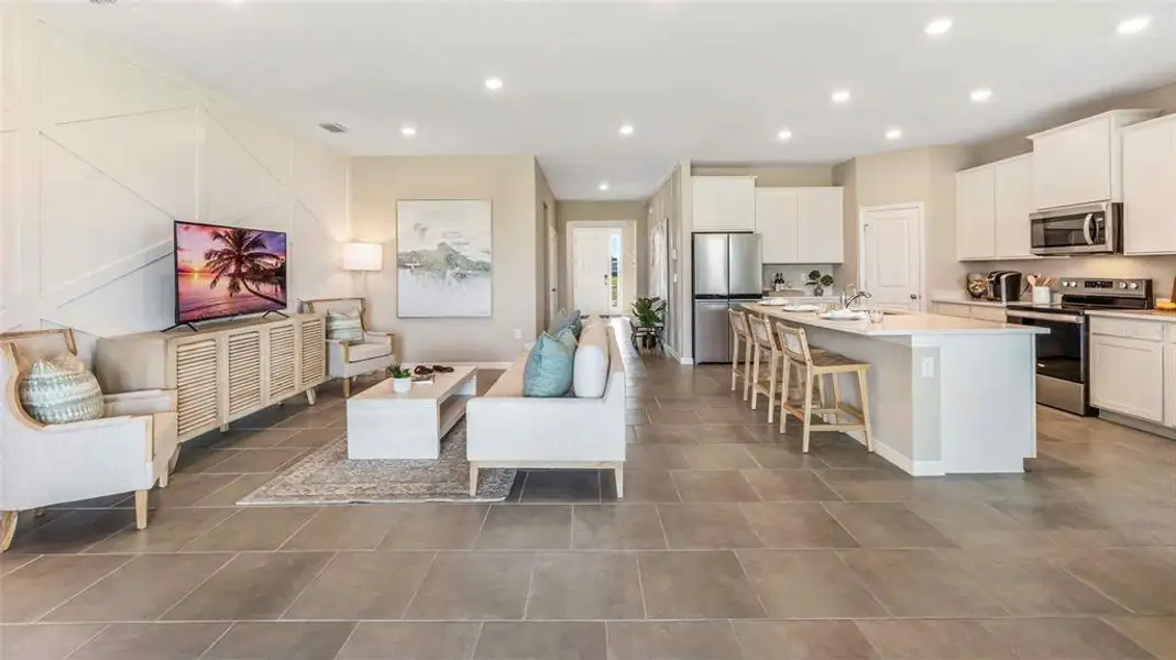 Furnished interior view inside a new home in , Plant City (Image 5). Furnished interior view inside a new home in , Plant City (Image 5).