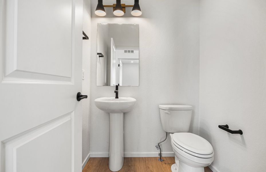Furnished interior view inside a new home in Harvest Crossing, Aurora (Image 8).
