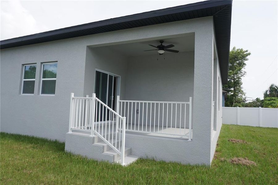 Exterior details and patio area of a home in , Largo (Image 3). Exterior details and patio area of a home in , Largo (Image 3).
