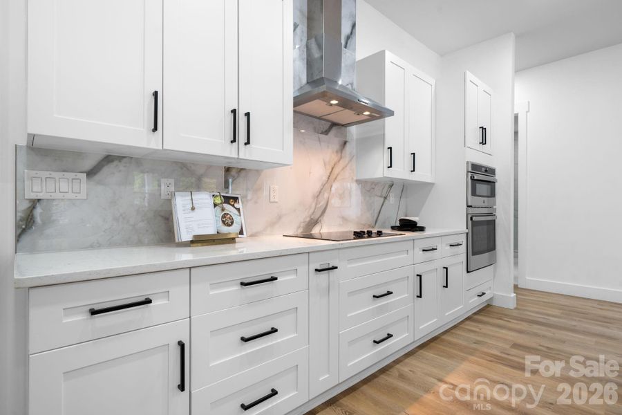 Furnished interior view inside a new home in , Hickory (Image 11).