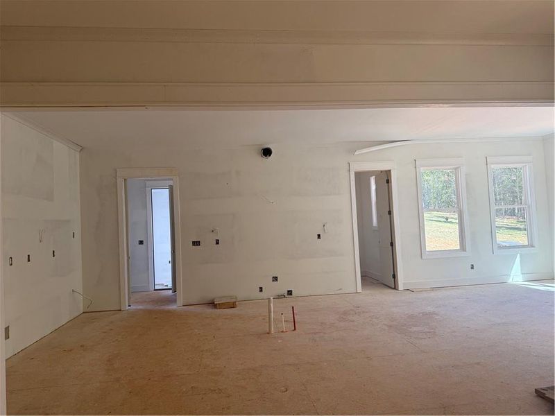 In-progress construction of a new home in , Waleska, GA (Image 6).