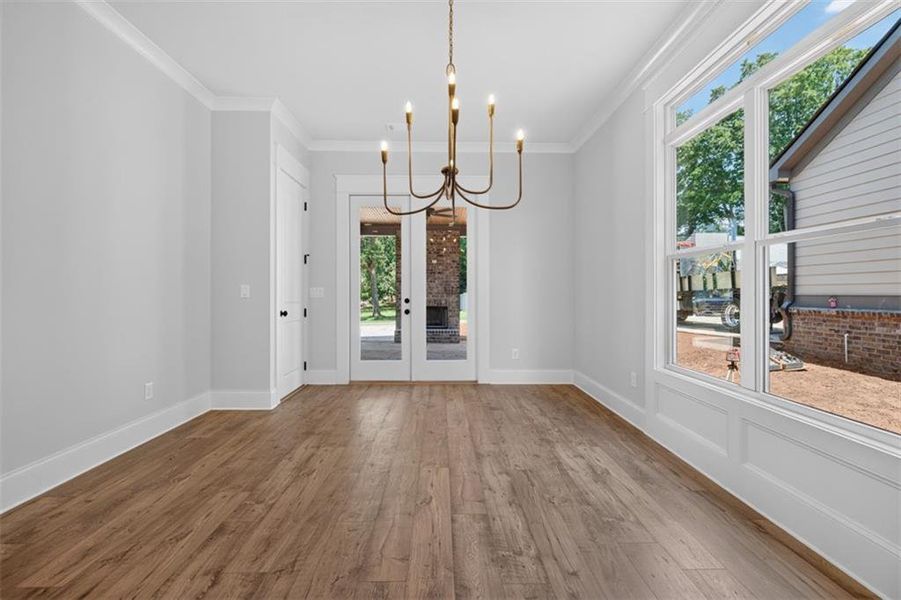 Spacious, unfurnished interior of a new home in , Flowery Branch (Image 58). Spacious, unfurnished interior of a new home in , Flowery Branch (Image 58).