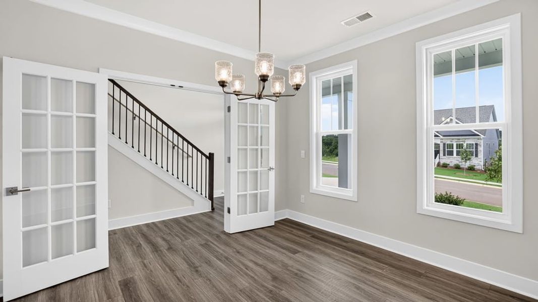 Spacious, unfurnished interior of a new home in Sunset Summits, Spartanburg (Image 14). Spacious, unfurnished interior of a new home in Sunset Summits, Spartanburg (Image 14).