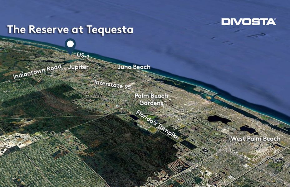 Image 21 representing the Greenville by DiVosta in The Reserve at Tequesta, Tequesta, FL.