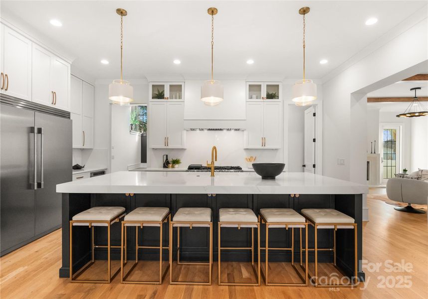 Furnished interior view inside a new home in , Charlotte (Image 11).
