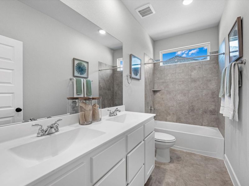 Furnished interior view inside a new home in Clopton Farms, Montgomery (Image 8).