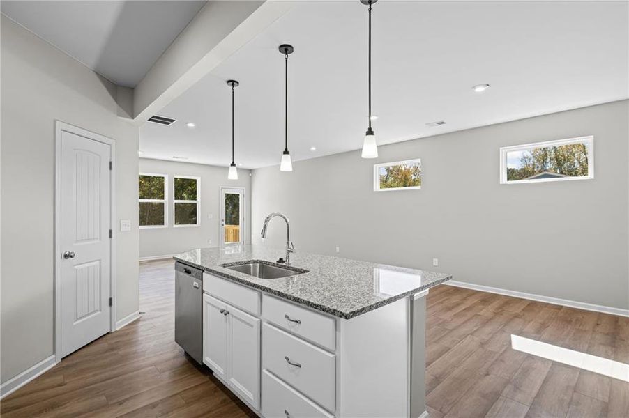 Furnished interior view inside a new home in Villas at Gold Creek, Dawsonville (Image 13). Furnished interior view inside a new home in Villas at Gold Creek, Dawsonville (Image 13).