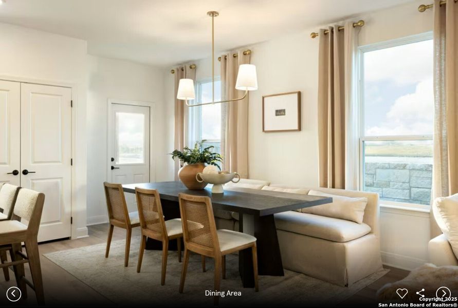 Furnished interior view inside a new home in Alto, San Marcos (Image 7).