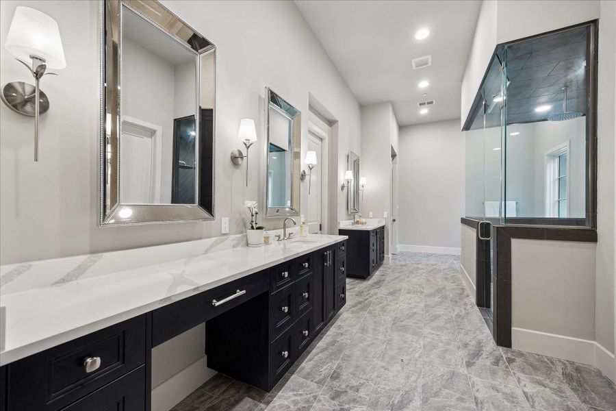 Furnished interior view inside a new home in , Houston (Image 26).