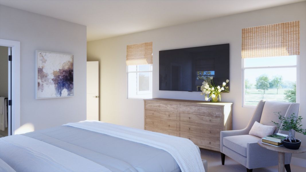 Representative furnished interior of a home built from the 3553 by Risewell Homes in Parkton Square, Kyle (Image 13). Representative furnished interior of a home built from the 3553 by Risewell Homes in Parkton Square, Kyle (Image 13).