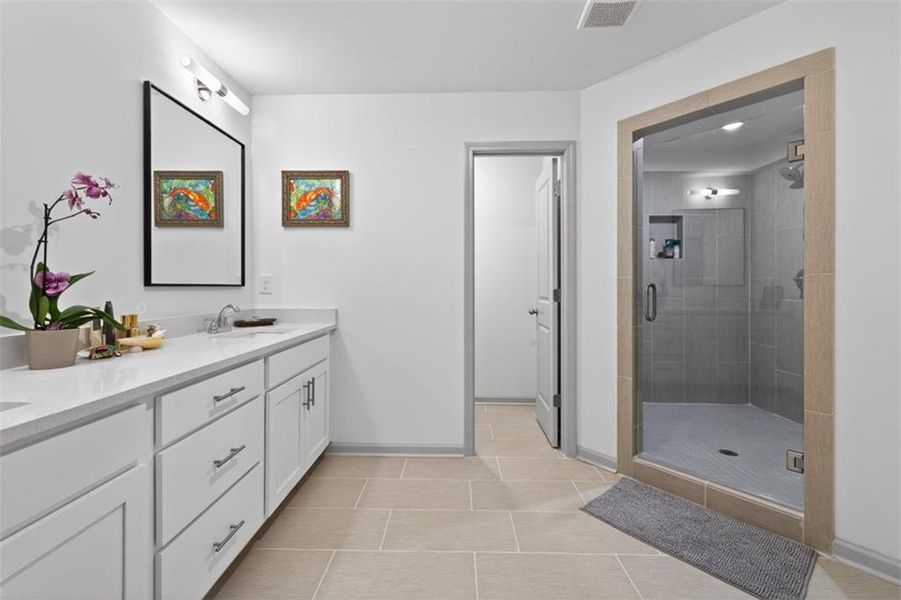 Furnished interior view inside a new home in , Winder (Image 49). Furnished interior view inside a new home in , Winder (Image 49).