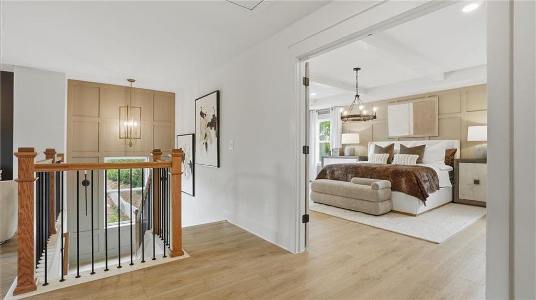 Furnished interior view inside a new home in Brighton, Locust Grove (Image 47).