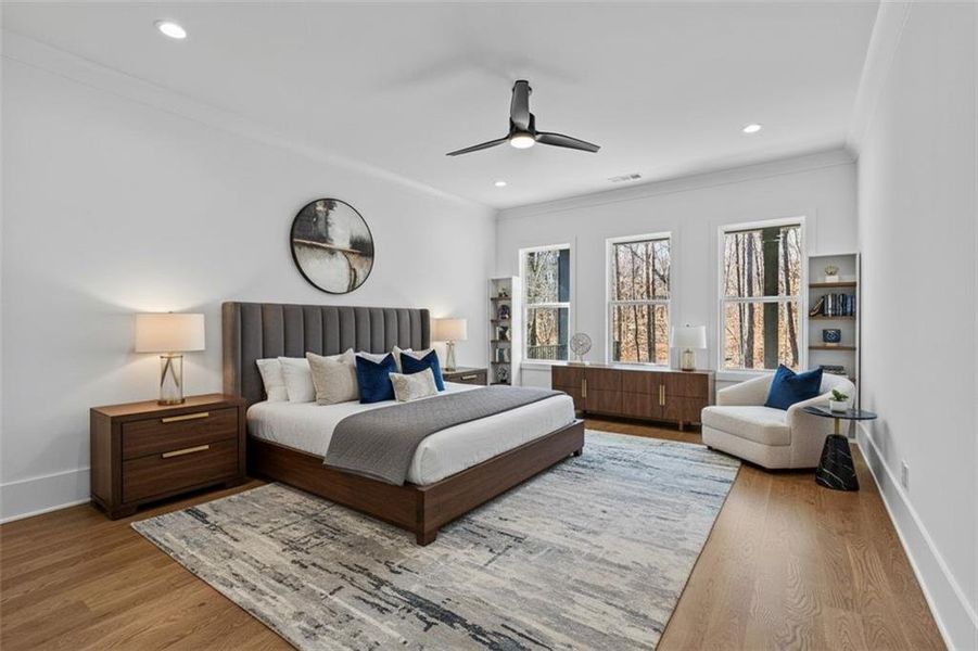 Furnished interior view inside a new home in , Lawrenceville (Image 31).