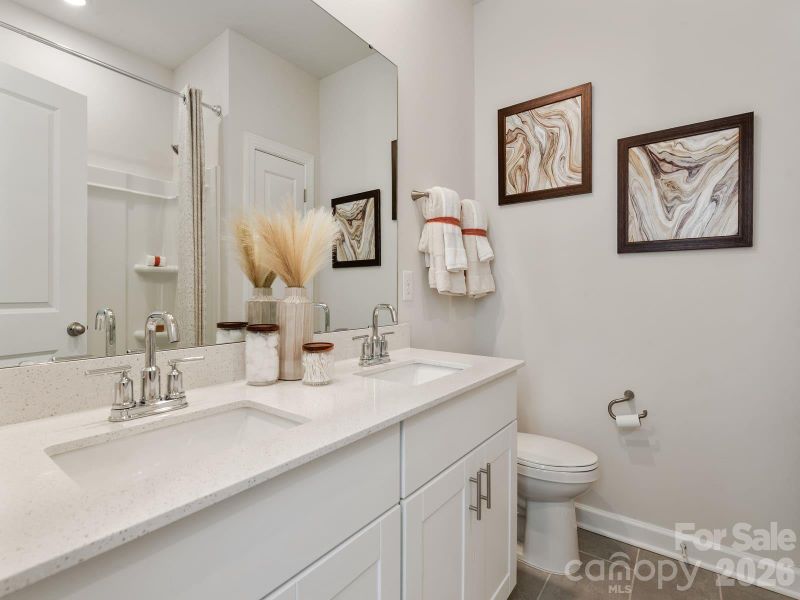 Photo is not of the actual home, but is an inspirational photo of builder’s model home and may depict options, furnishings, and/or decorator features that are not included