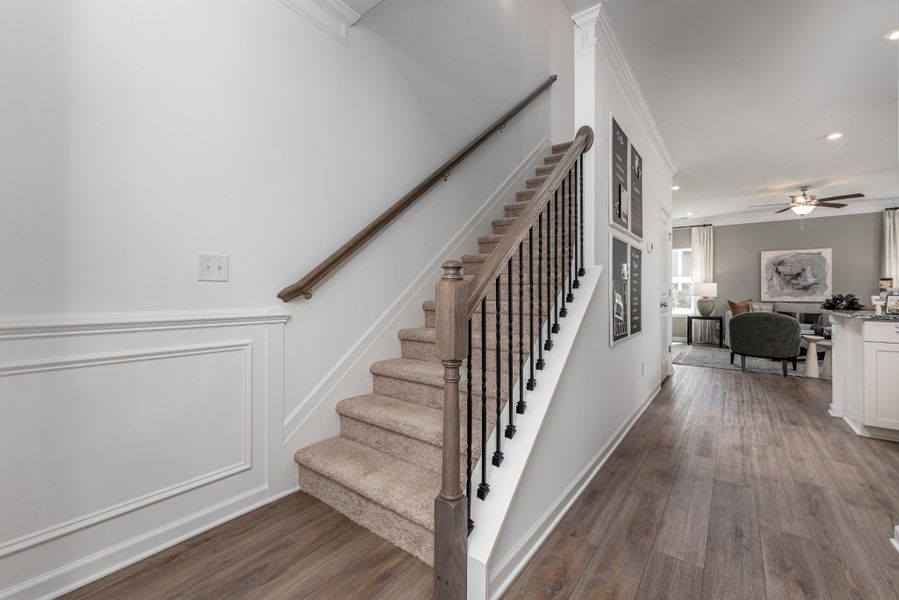 Spacious, unfurnished interior of a new home in Jackson Hills, Clarksville (Image 17).