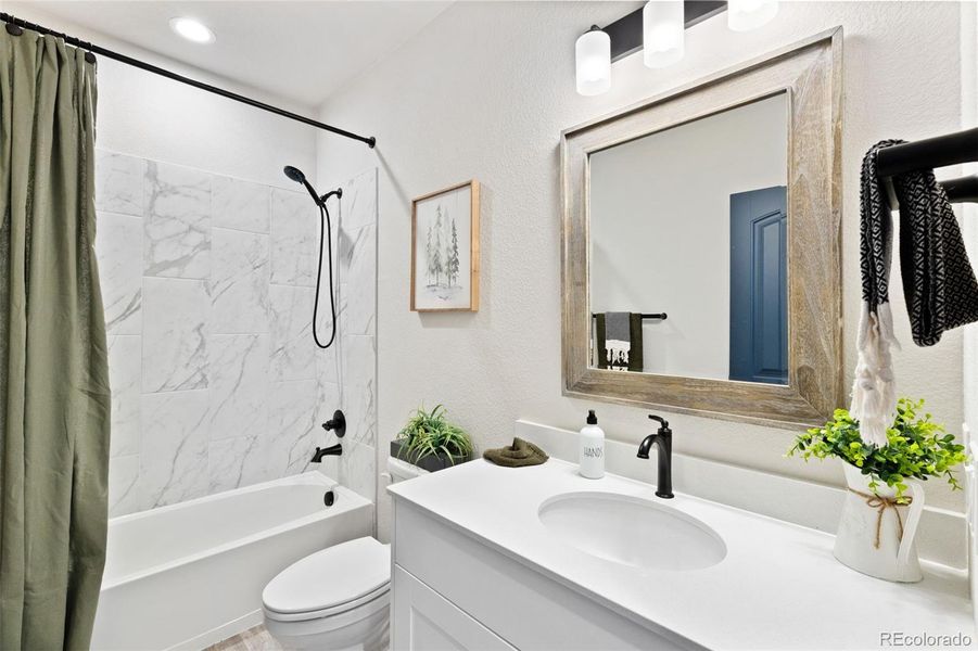 Furnished interior view inside a new home in , Colorado Springs (Image 21).