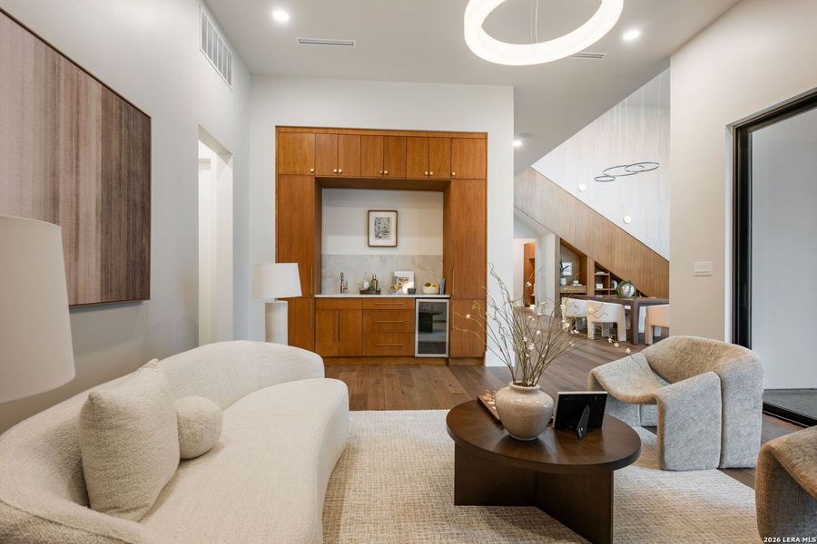 Furnished interior view inside a new home in , San Antonio (Image 11).