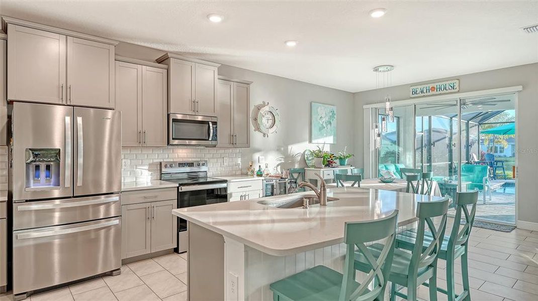 Furnished interior view inside a new home in Star Farms at Lakewood Ranch, Bradenton (Image 21).