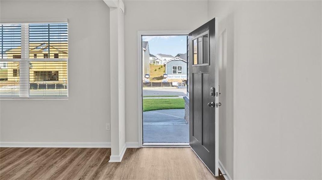 Spacious, unfurnished interior of a new home in Poplar Preserve, Newnan (Image 20). Spacious, unfurnished interior of a new home in Poplar Preserve, Newnan (Image 20).