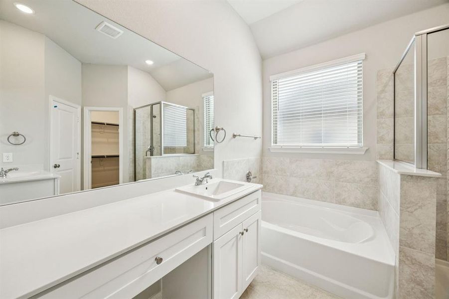 Furnished interior view inside a new home in Bel Air Village, Sherman (Image 3). Furnished interior view inside a new home in Bel Air Village, Sherman (Image 3).