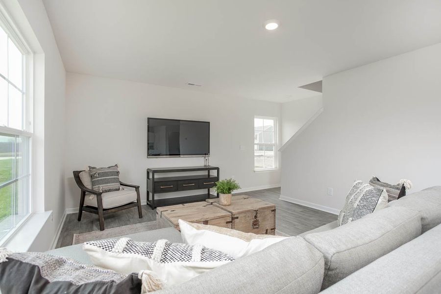 Representative furnished interior of a home built from the PENWELL by D.R. Horton in Raven Ridge, Lexington (Image 13). Representative furnished interior of a home built from the PENWELL by D.R. Horton in Raven Ridge, Lexington (Image 13).
