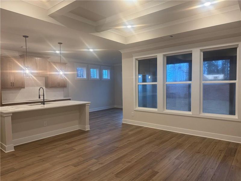 Spacious, unfurnished interior of a new home in Rosewood Lake Preserve, Hoschton (Image 22).