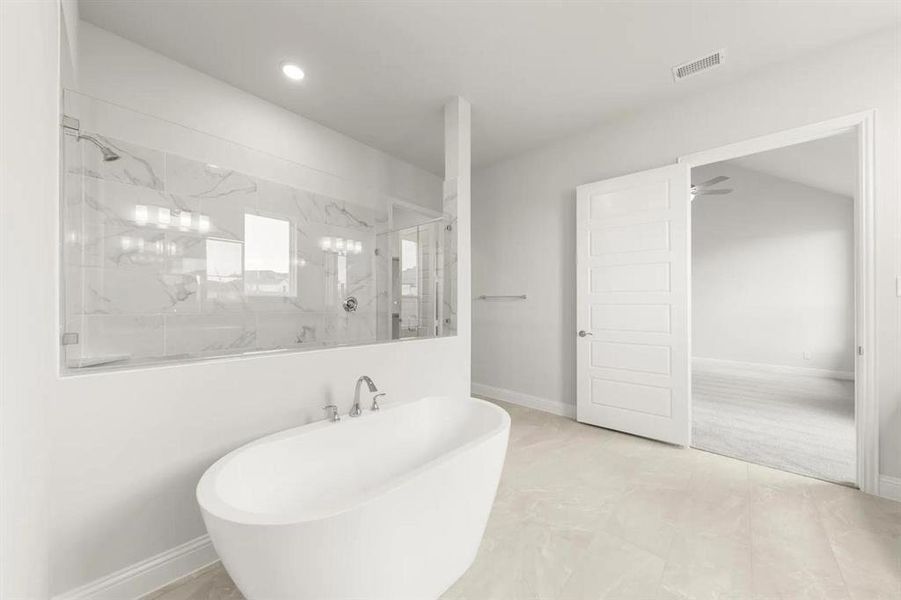 The Berkley A Primary Suite Bathroom