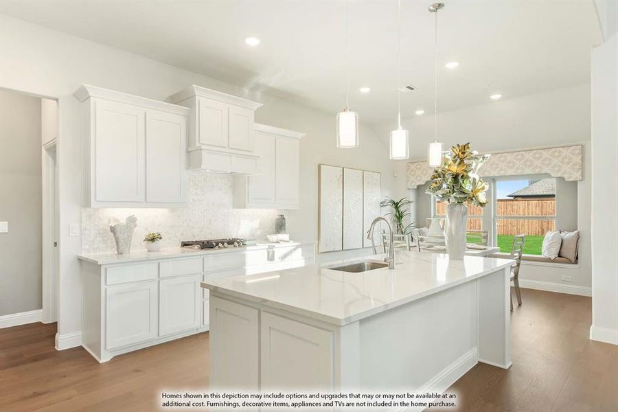 Furnished interior view inside a new home in Sonoma Verde, McLendon-Chisholm (Image 38).