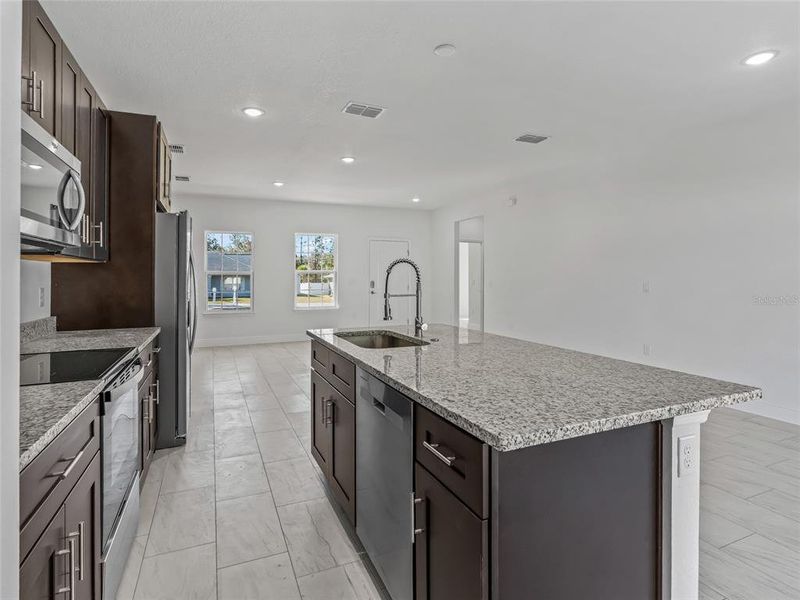 Furnished interior view inside a new home in , Ocala (Image 11).