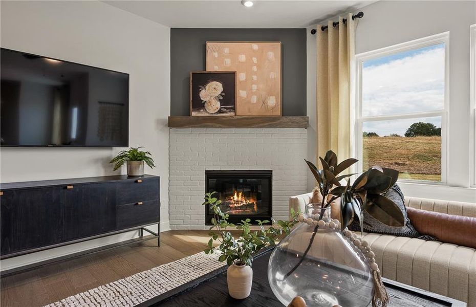 Furnished interior view inside a new home in Berkeley Mill, Cumming (Image 16).