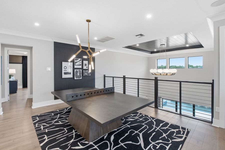 Representative furnished interior of a home built from the Livingston II by DiVosta in Amara, Lake Worth (Image 32). Representative furnished interior of a home built from the Livingston II by DiVosta in Amara, Lake Worth (Image 32).