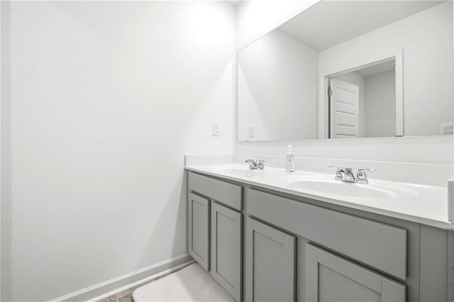 Furnished interior view inside a new home in Twin Lakes, Hoschton (Image 14).