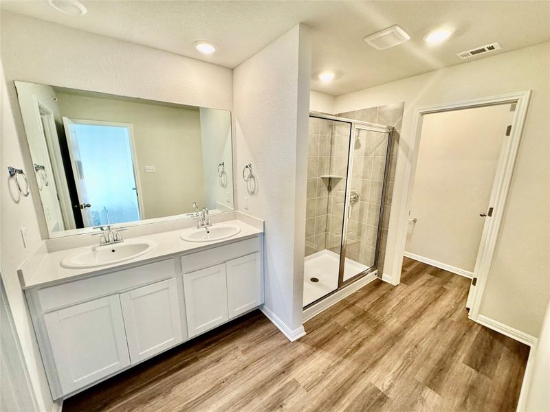 Furnished interior view inside a new home in Waterstone Village, Kyle (Image 5).