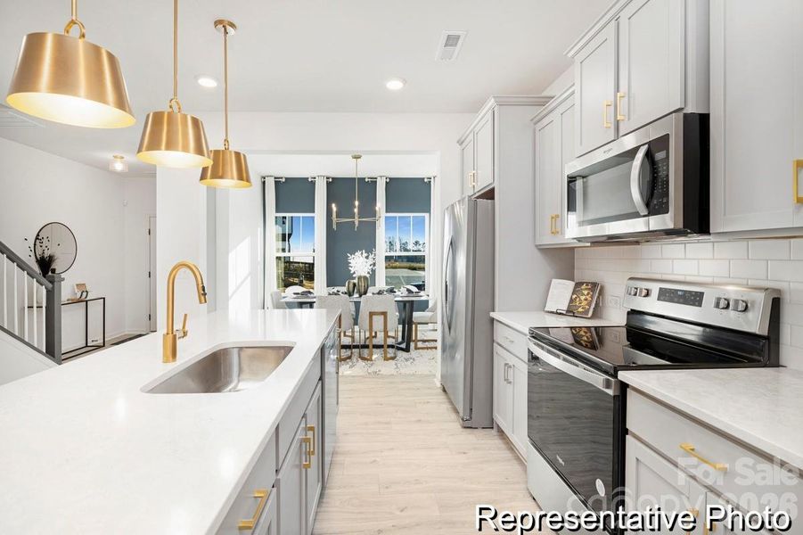 Furnished interior view inside a new home in Colvin Park, Rock Hill (Image 5).