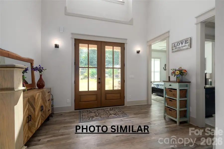 Furnished interior view inside a new home in , Hendersonville (Image 4).