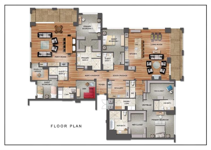 2D floor plan layout of this home in , Atlanta, GA (Image 5).