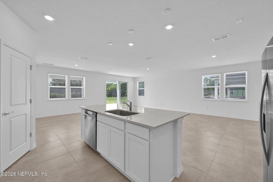 Furnished interior view inside a new home in Hyland Trail, Green Cove Springs (Image 11).
