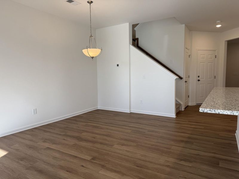 Spacious, unfurnished interior of a new home in East Main Townes, Spartanburg (Image 11).
