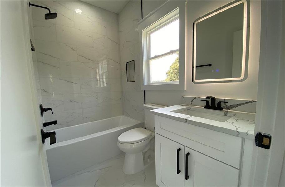 Furnished interior view inside a new home in , Snellville (Image 17).