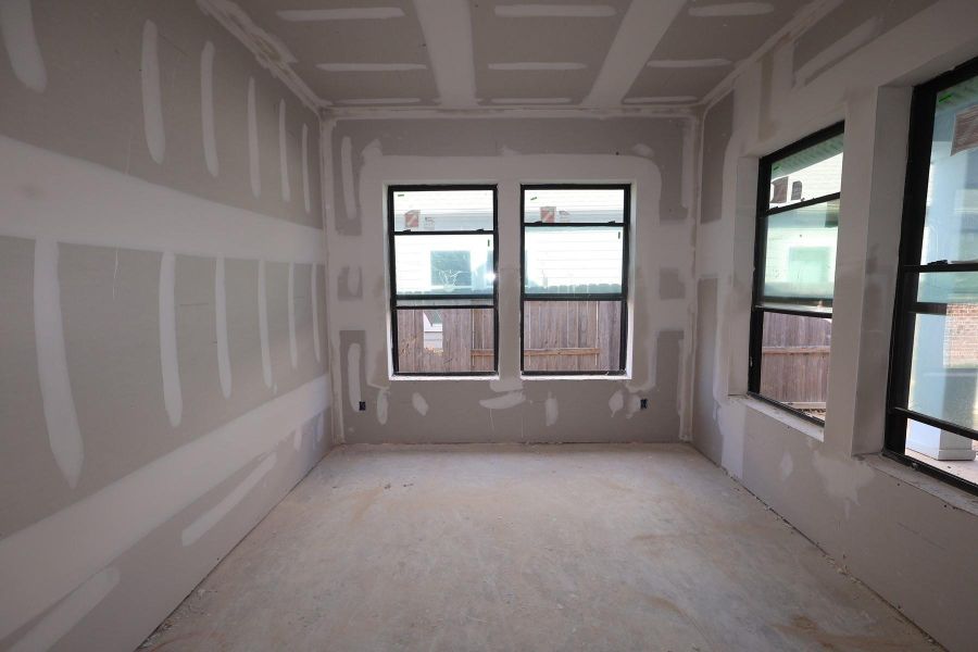 In-progress construction of a new home in Riceland - Enclave Row Collection, Mont Belvieu, TX (Image 4).