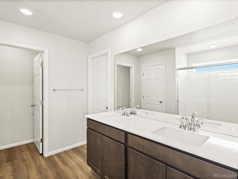 Furnished interior view inside a new home in Revere at Johnstown, Johnstown (Image 6).