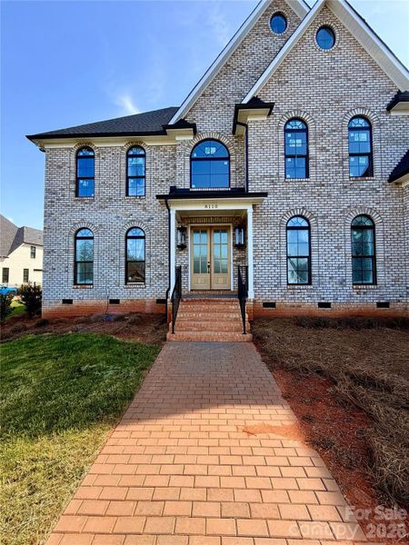 Front exterior of a new home in , Charlotte, NC, highlighting curb appeal (Image 6).