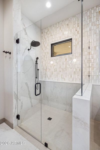 TIle Glass Shower