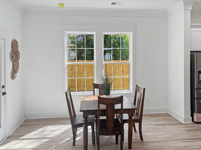 Furnished interior view inside a new home in , North Charleston (Image 5).