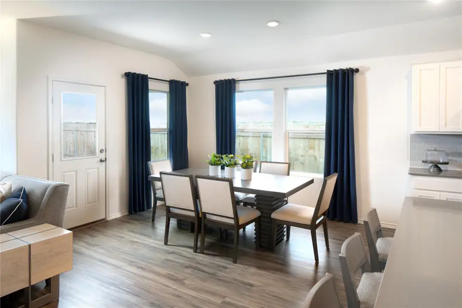 Furnished interior view inside a new home in Woodfield Preserve, Georgetown (Image 4). Furnished interior view inside a new home in Woodfield Preserve, Georgetown (Image 4).