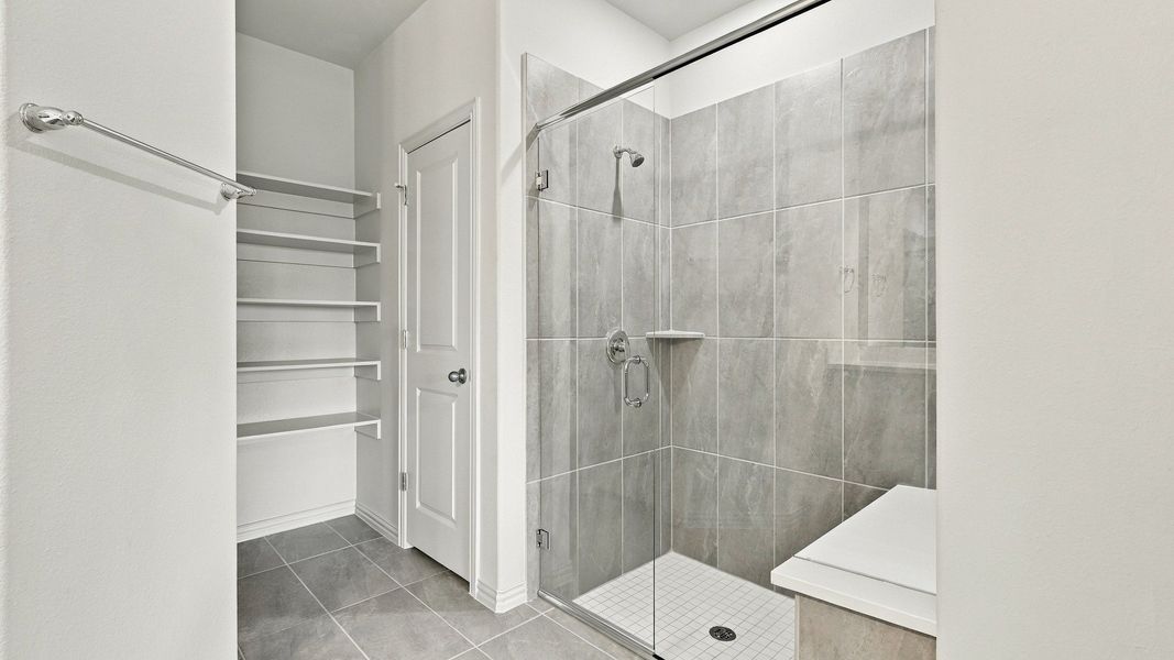 Furnished interior view inside a new home in Westridge Journey, McKinney (Image 33).