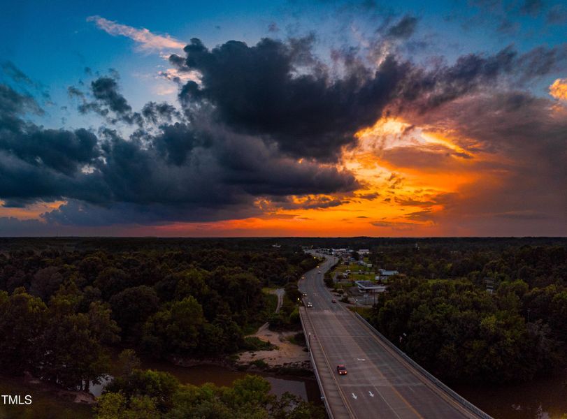 Smithfield Drone Sunset-Johnston%20Count