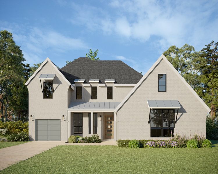 Plan 694 Elevation G Representative Rendering