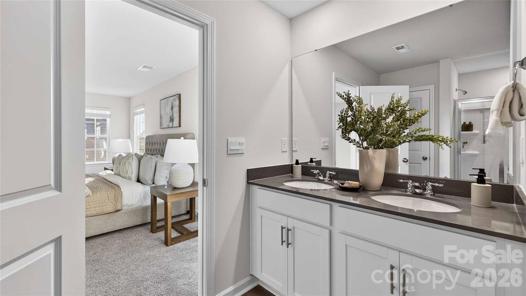 Furnished interior view inside a new home in Wallace Springs, Statesville (Image 12). Furnished interior view inside a new home in Wallace Springs, Statesville (Image 12).