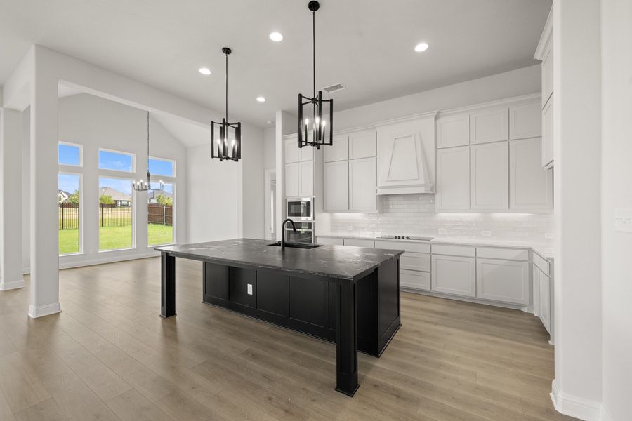 Furnished interior view inside a new home in Hayes Crossing, Midlothian (Image 5).